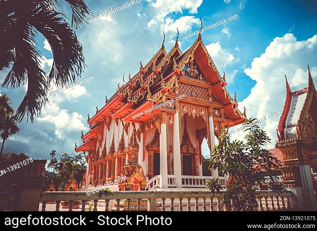 Wat Lak Kaen temple and monastery, Khao Lak, Thailand