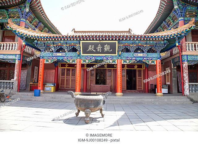 Gansu Province, China, Asia, Temple, Confucian Temple