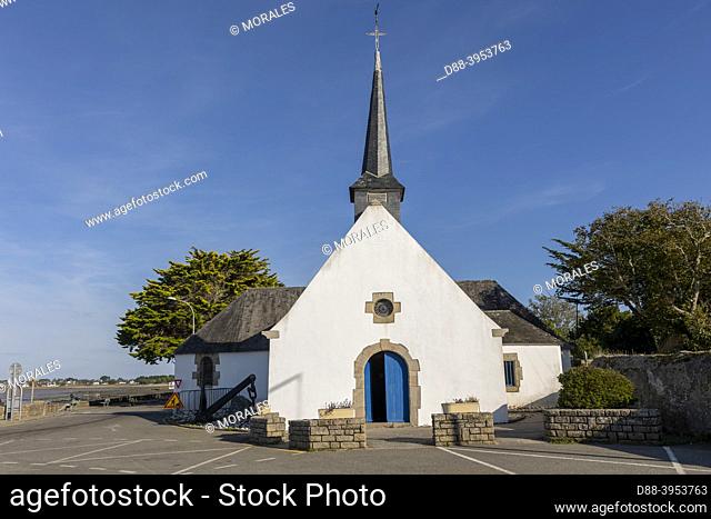 France, Brittany, Morbihan, Damgan, Chapel Notre-Dame de la Paix