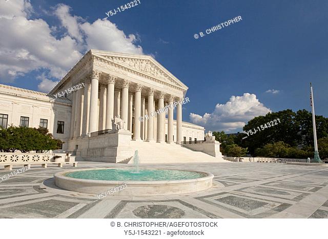 The US Supreme court building, Washington D.C