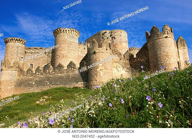 Belmonte, Castle, Cuenca province, Castilla La Mancha, Route of Don Quixote, Spain