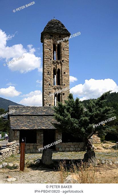 Escaldes-Engordany, At the lower end of the village is the Romanesque church of Sant Miguel d'Engolasters a fine example of the periods architecture