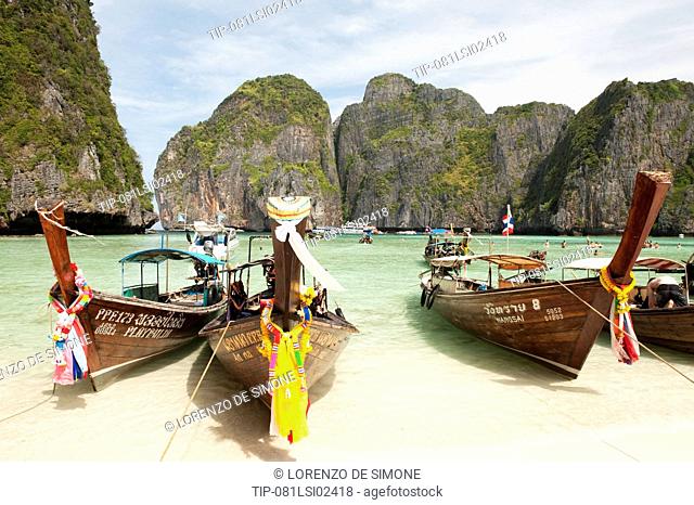 Thailand, Phuket, Andaman sea, Phi Phi Island Mahi Bay