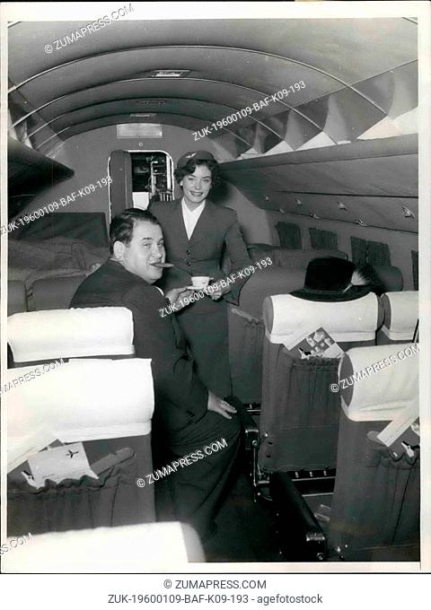 1958 - Frank King the chief of the film company 'King Brothers' flew from Munich Riem to Hollywood. He took the American and the German version of the film...