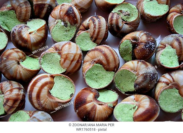 Stuffed snails