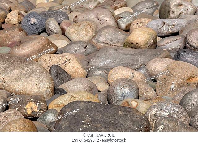 Rocks in the coast, Bizkaia, Basque Country, Spain