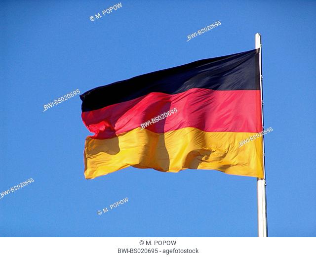 German flag, Germany, Berlin