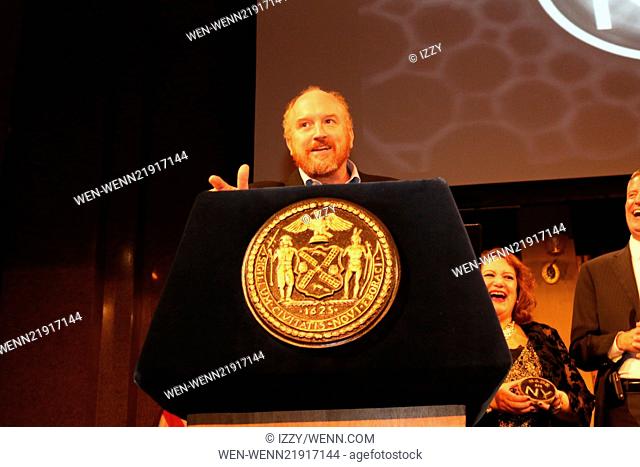 Made in NY Awards ceremony at Weylin B. Seymour's in Brooklyn - Arrivals and Inside Featuring: Louis C.K Where: Brooklyn, New York