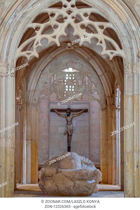 The tomb and remains of San Juan inside the church - San Juan de Ortega, Castile and León, Spain