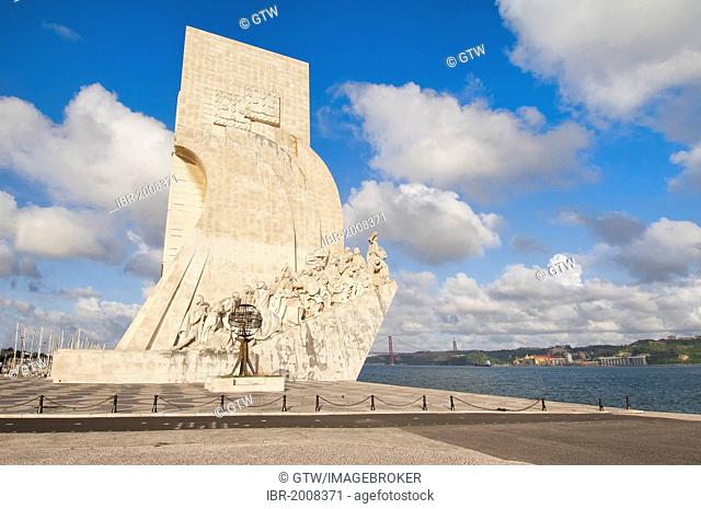 Padrão dos Descobrimentos, Monument to the Discoveries, celebrating Henri the Navigator and the Portuguese Age of Discovery and Exploration, Belem district