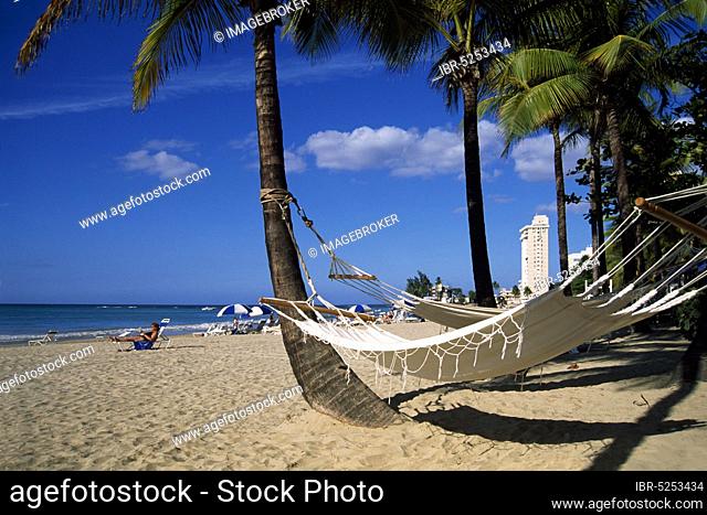 Isla Verde Beach, San Juan, Puerto Rico, Caribbean, North America
