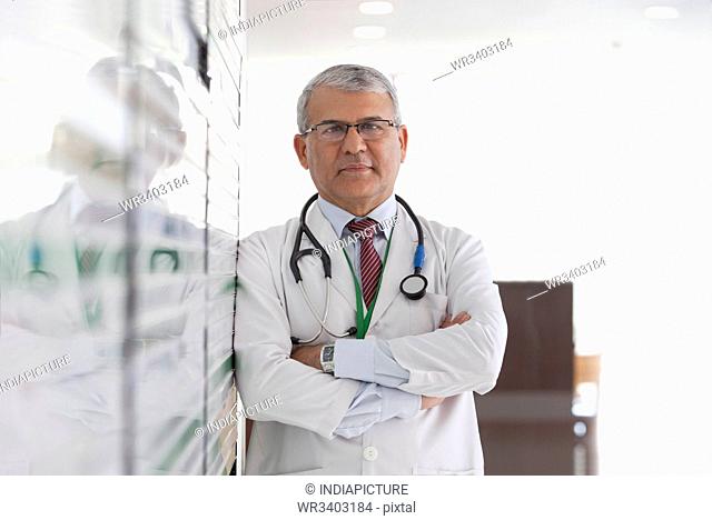 Portrait of a senior doctor