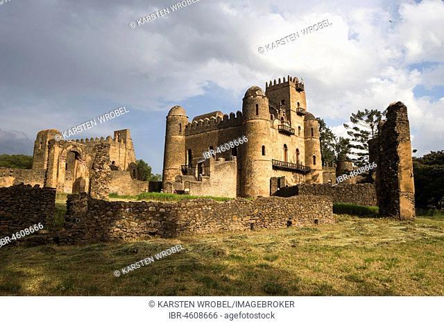 Fasil Ghebbi Gondar Gonder castle, Ethiopia