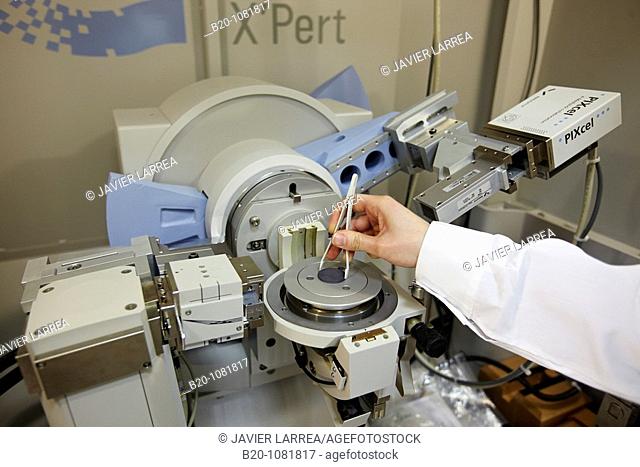 Sample preparations for X-ray diffraction measurements, advanced physical characterization laboratory, CIC nanoGUNE, Nanoscience Cooperative Research Center