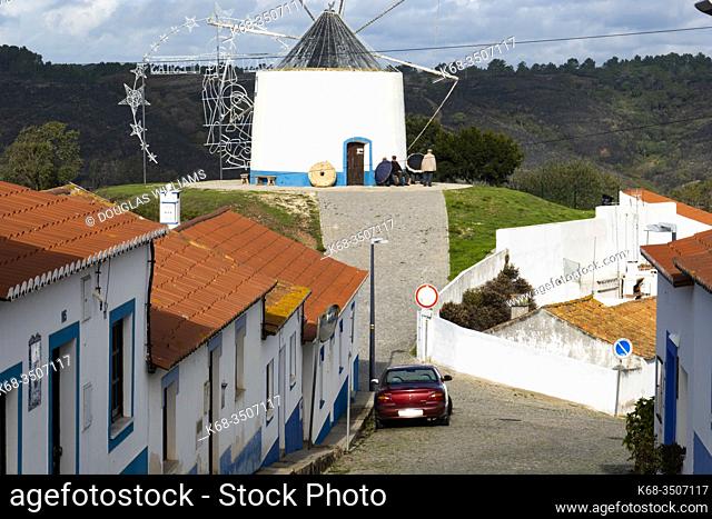 Windmill in Odeceixe, Portugal