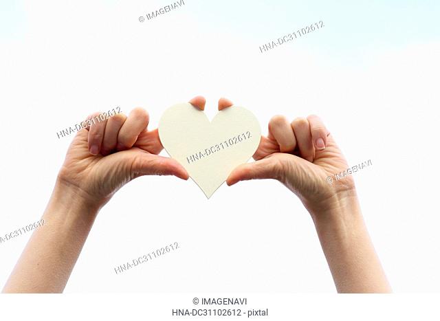 Woman Hand Holding Message Board