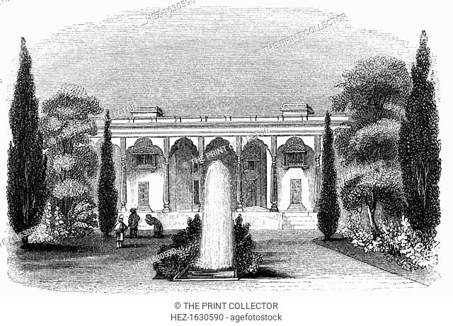 'The Lall Bang', 1847. The Lal Bagh gardens at Bangalore in India was commissioned by Hyder Ali and completed by his son, Tipu Sultan (1749-1799)