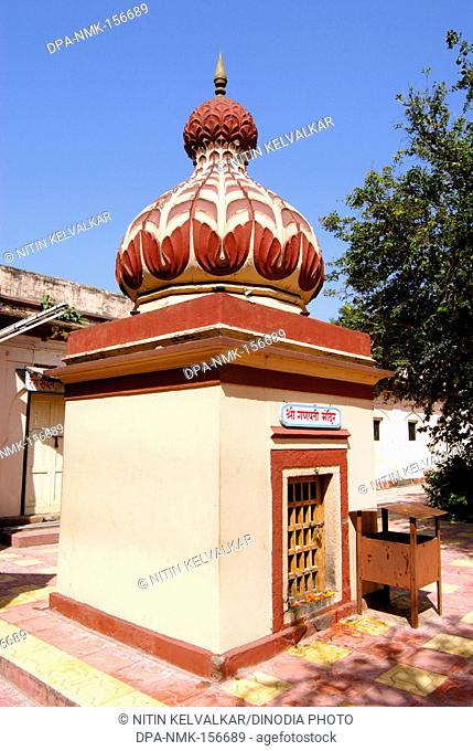 Ganpati temple in complex of Shree Devdeveshwar temple on top of Parvati hill ; Pune ; Maharashtra ; India