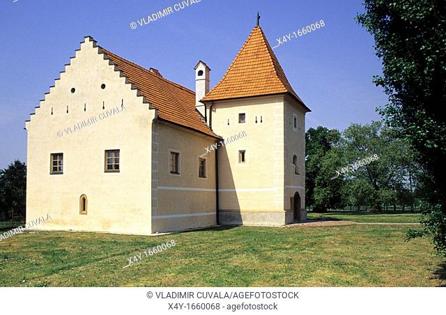 The manor house at Simonovany near Partizanske Slovakia from late gothic and early renaissance period