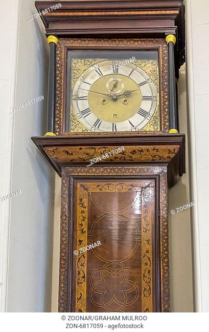 Grandfather Clock Closeup Kirkwall Orkney Island
