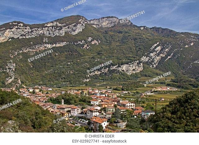 the small village is located just north of nago torbole at the foot of altissimo