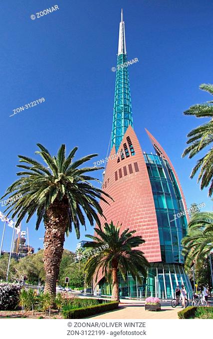 Das Gebäude Swan Bell Tower in der westaustralischen Stadt Perth / The Swan Bell Tower in Perth, Western Australia