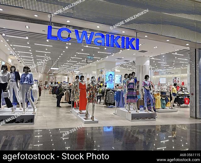 LC WAIKIKI. Istanbul Airport is brand new and is the largest international airport in Arnavutköy, Istanbul, Turkey. Photo: André Maslennikov