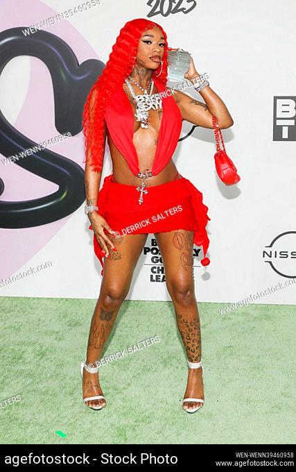 BET Hip Hop Awards 2023 held at at the Cobb Energy Performing Arts Centre Featuring: Sexxy Red Where: Atlanta, Georgia, United States When: 03 Oct 2023 Credit:...