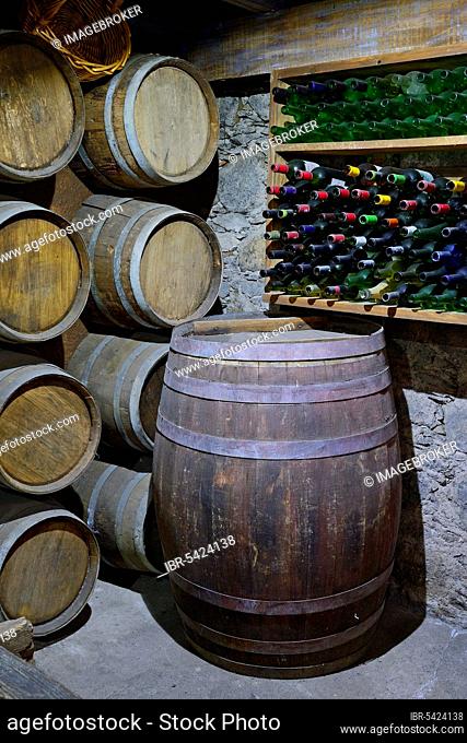 Old wine cellar at Casa de los Balcones, La Orotava, Tenerife, Canary Islands, Spain, Europe