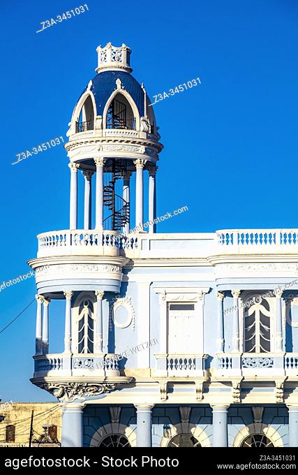 Palacio Ferrer, Jose Marti Square, Cienfuegos, Republic of Cuba, Caribbean, Central America