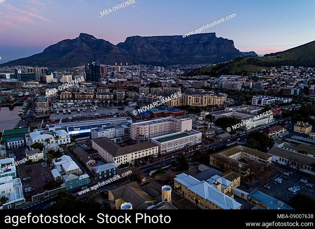 Cape Town with Table Mountain, South Africa