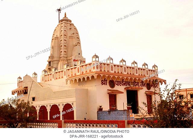 Temple parshwanath digambar jain mandir , Neemuch , Madhya Pradesh , India