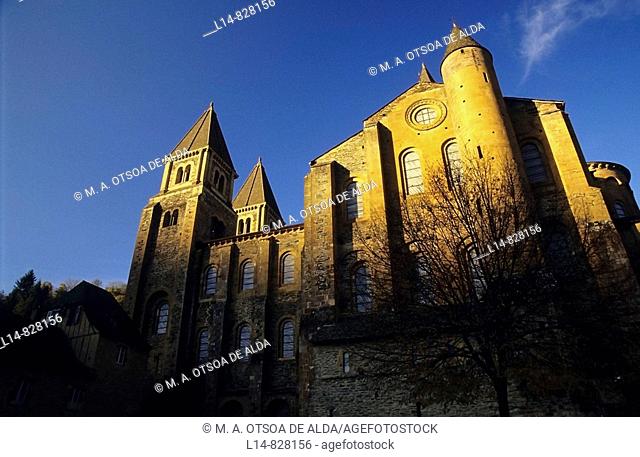 Romanesque abbey of Conques