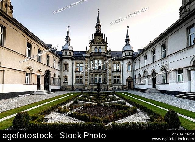 Europe, Poland, Opole Voivodeship, Palace in Tulowice