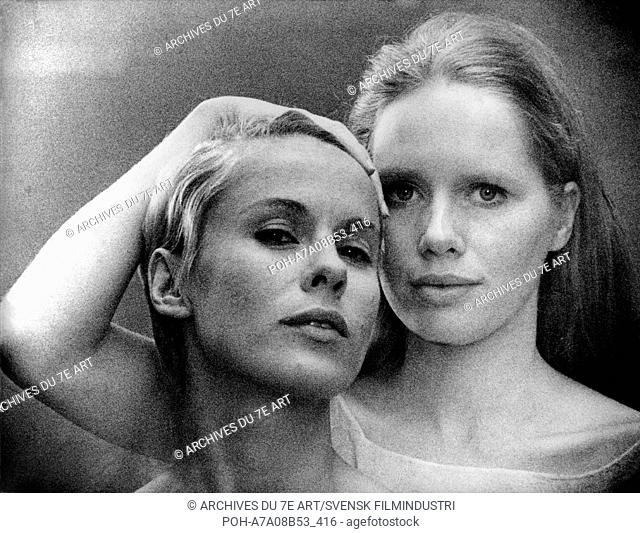 Persona  Year : 1966 Sweden Director : Ingmar Bergman Liv Ullmann, Bibi Andersson. It is forbidden to reproduce the photograph out of context of the promotion...