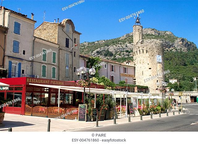 Center town of Anduze
