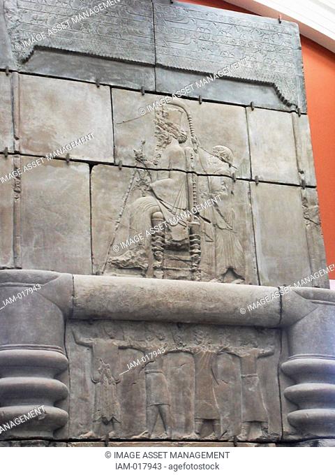 Cast of palace doorway. Persepolis, Iran about 40-450 BC. Persepolis was an important city at the heart of the Persian Empire