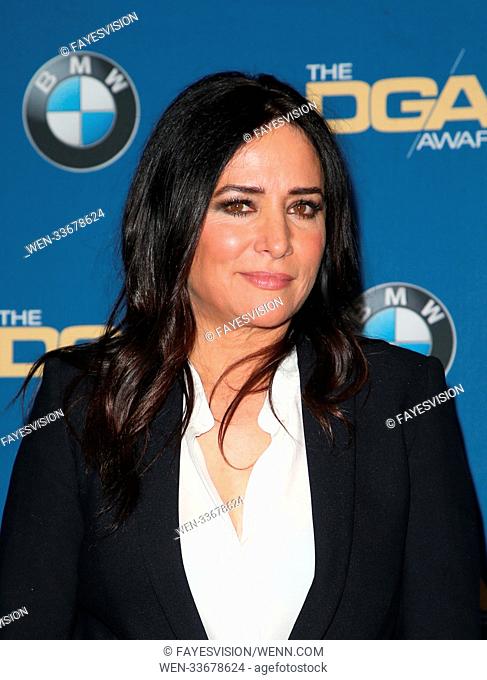 Press Room of the 70th Annual Directors Guild Of America Awards, held at the Beverly Hilton Hotel in Beverly Hills, California