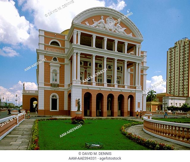 Opera house, Manaus, Amazonas, Brazil