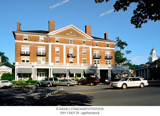 Town of Lenox, in the Berkshires of west Massachusetts, USA  Summer home of Boston Symphony and festivals at nearby Tanglewood