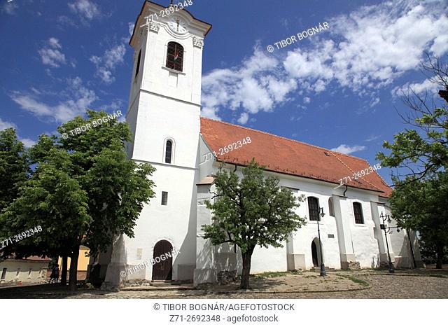 Hungary, Szentendre, St John the Baptist catholic church,