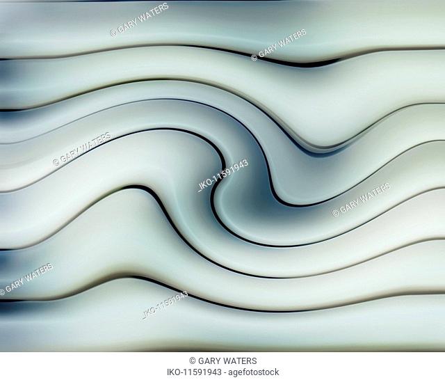 Abstract smooth wave pattern