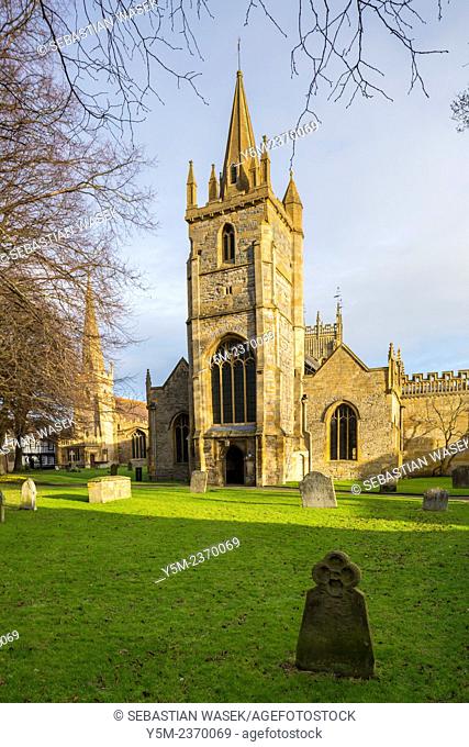 St Lawrence's Church, Evesham, District of Wychavon, Worcestershire, England, United Kingdom, Europe