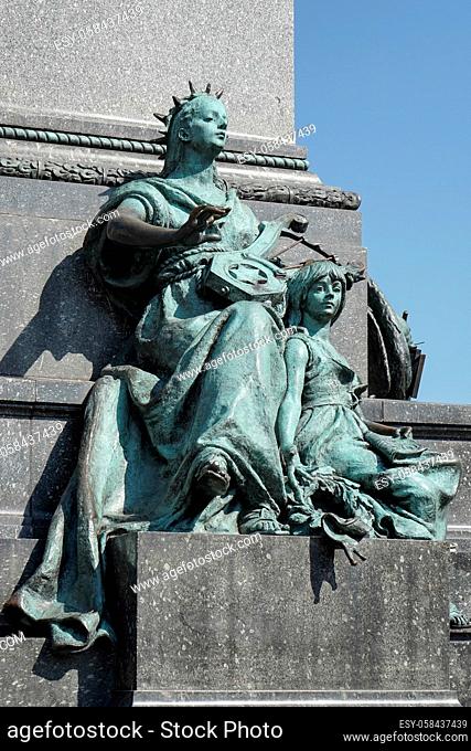 Adam Mickiewicz Monument in Krakow