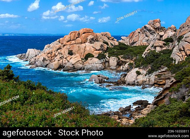 The Coastline at Capo Testa Sardinia
