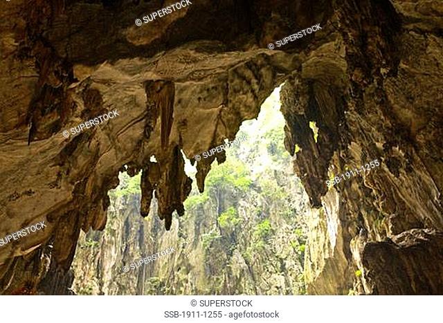Batu Caves Sri Subramaniaswamy Hindu Temple ourskirts of capital city of Kuala Lumpur Malaysia Peninsula Malaysia SE Asia