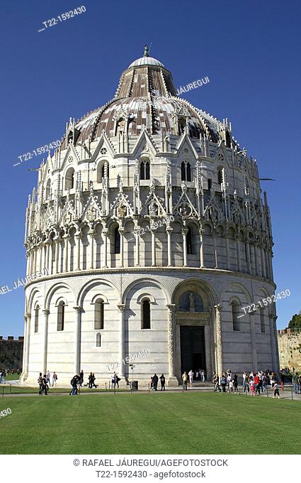 Pisa Italy  Baptistery of Pisa