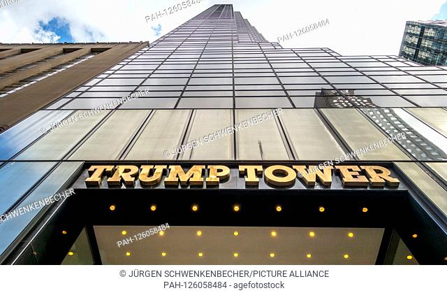 The 202 meter high Trump Tower on Fifth Avenue in Manhattan is one of the most famous skyscrapers in New York. The current US president had the residential and...