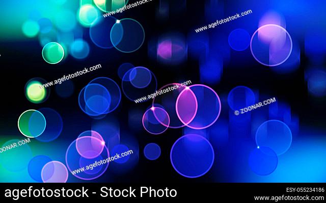 Beautiful bokeh with multi colors, lights bokeh background, defocused and blurred bokeh lights, 3d rendering background