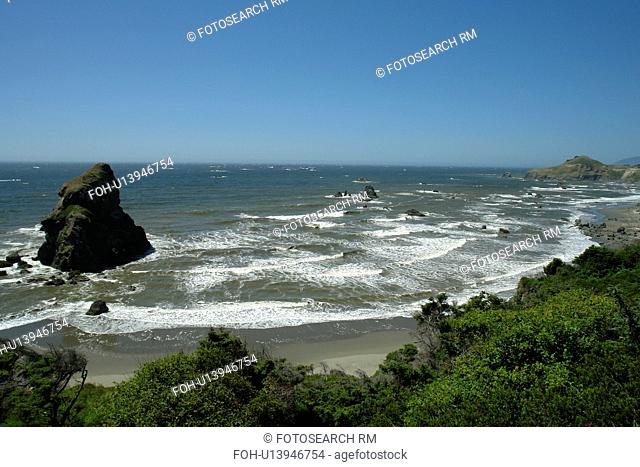 Nesika Beach, OR, Oregon, Pacific Ocean, Pacific Coast Scenic Byway, Rt Route, Highway 101